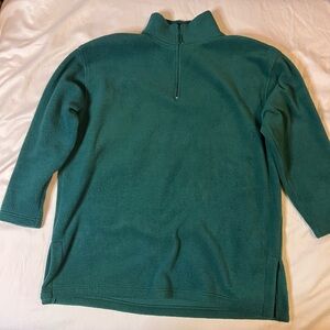 020: PreLoved Victoria's Secret Women’s Fleece Quarter Zip-Up Pullover Sweater